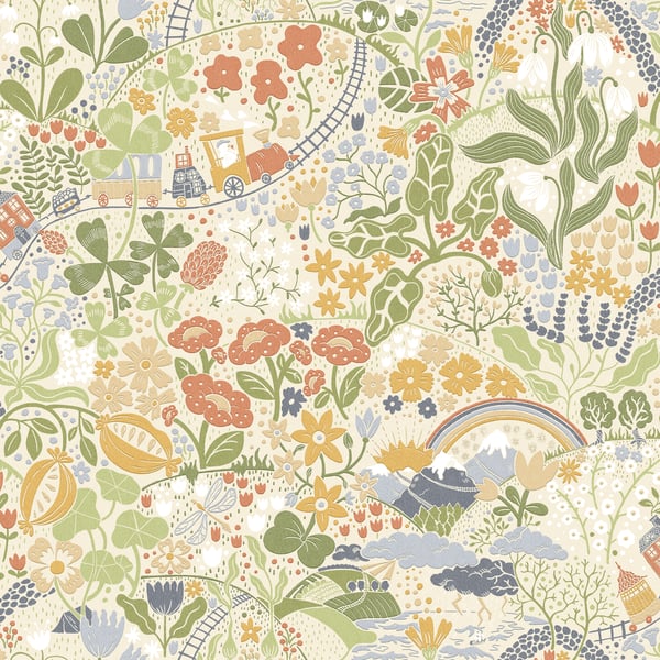 Galerie Wallpaper Product code: RD29036 - Resan Wallpaper Collection - Landscape light Colours -  
