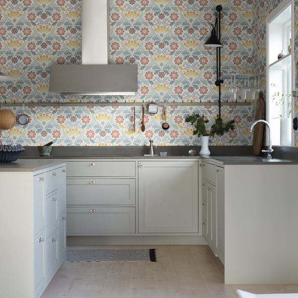 Galerie Wallpaper Product code: S24121R - Sommarang 2 Wallpaper Collection - Yellow, red, blue Colours -  