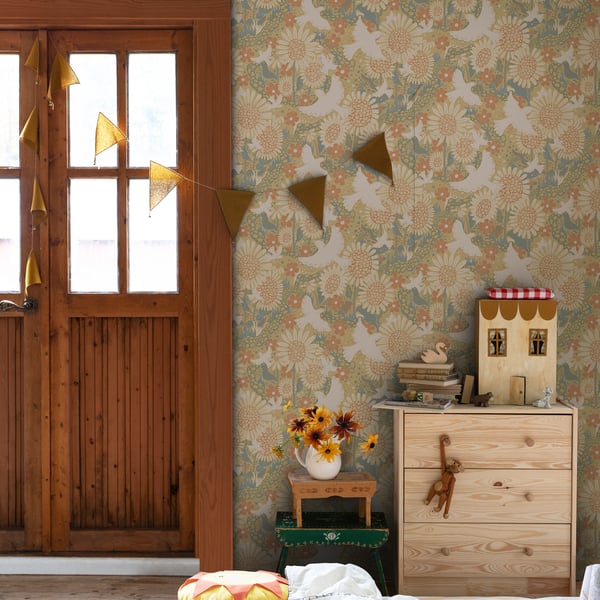 Galerie Wallpaper Product code: S63008R - Sommarang 2 Wallpaper Collection - Yellow Colours -  