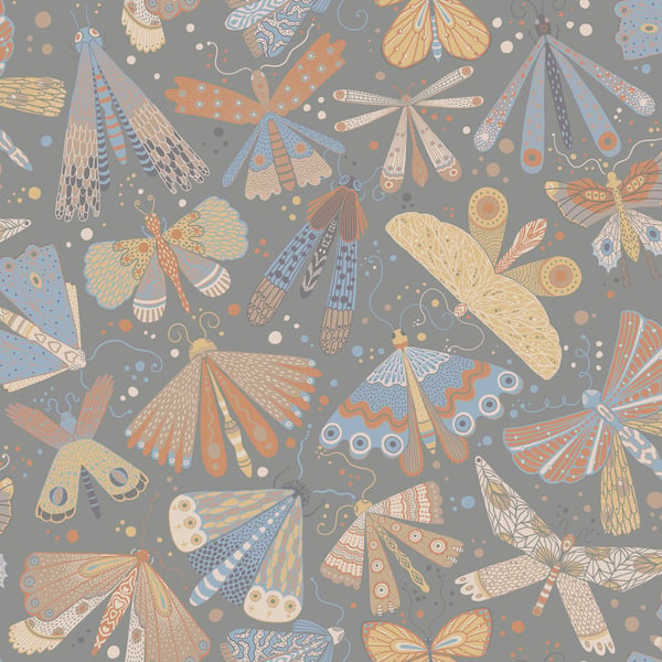 Galerie Wallpaper Product code: S63026 - Sommarang 2 Wallpaper Collection - Grey, blue, yellow Colours -  