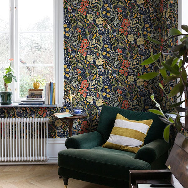 Galerie Wallpaper Product code: S65101R - Sommarang Wallpaper Collection - Blue Multi-coloured Colours -  