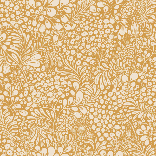Galerie Wallpaper Product code: S65127 - Sommarang Wallpaper Collection - Dark yellow Colours -  
