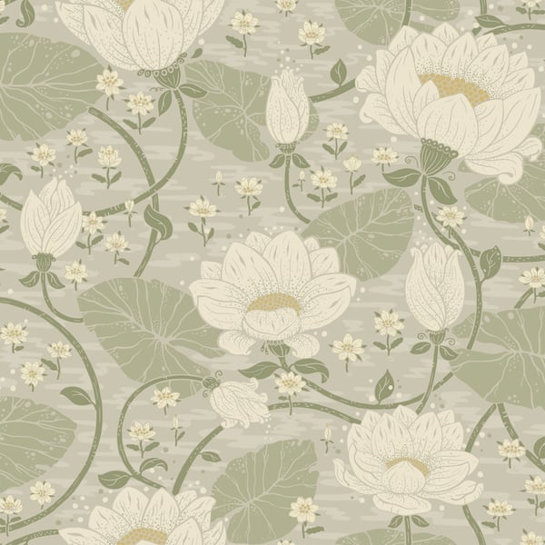 Galerie Wallpaper Product code: S83124 - Sommarang Wallpaper Collection - Greige Colours -  