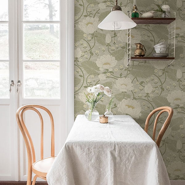 Galerie Wallpaper Product code: S83124R - Sommarang Wallpaper Collection - Greige Colours -  