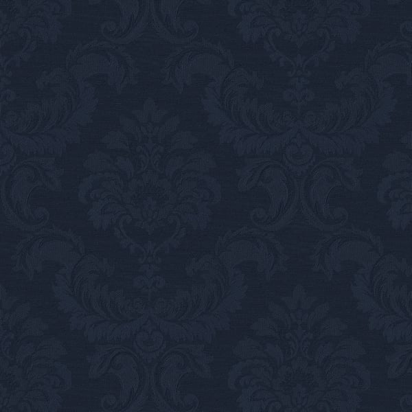 Galerie Wallpaper Product code: SK34734 - Simply Silks 3 Wallpaper Collection - Navy Colours -  