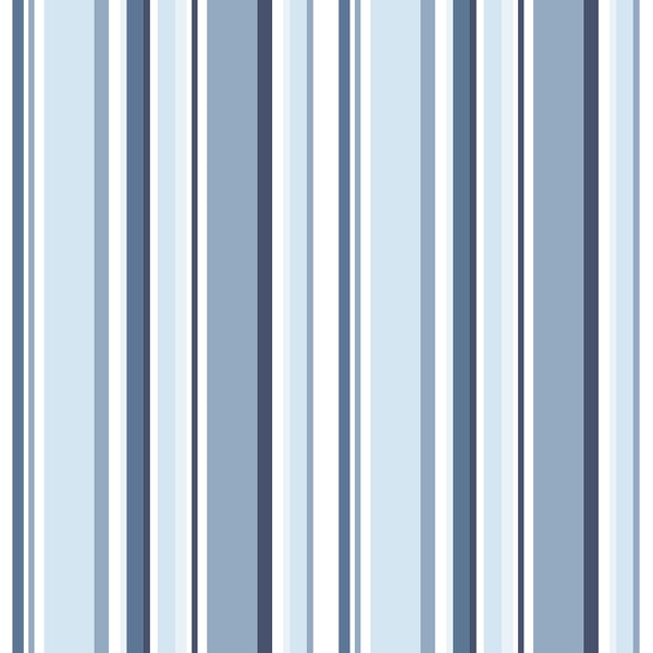 Galerie Wallpaper Product code: ST36911 - Simply Stripes 3 Wallpaper Collection - Navy Blue Colours -  