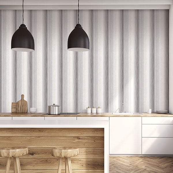 Galerie Wallpaper Product code: ST36921R - Simply Stripes 3 Wallpaper Collection - Black Colours -  