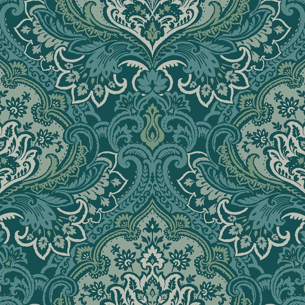 Galerie Wallpaper Product code: TJ40704 - Mulberry Tree Wallpaper Collection - Teal Colours -  