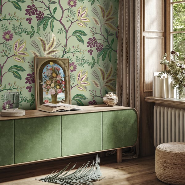 Galerie Wallpaper Product code: TJ41109_2 - Mulberry Tree Wallpaper Collection - Multi-coloured Colours -  