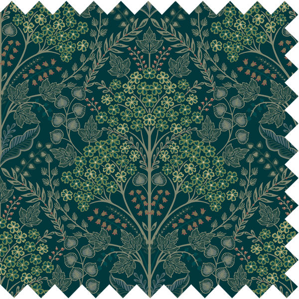 Galerie Wallpaper Product code: TJ42204F - Mulberry Tree Wallpaper Collection - Green Colours -  