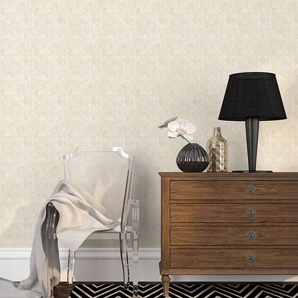 Galerie Wallpaper Product code: W78212R - Metallic Fx Wallpaper Collection - Cream Beige Colours -  