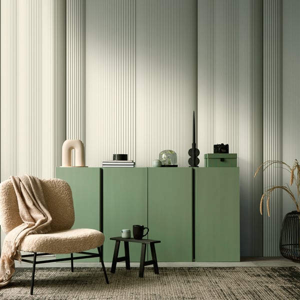 Galerie Wallpaper Product code: WH45209M_2 - Welcome Home Murals Wallpaper Collection - Cream, Grey, White Colours -  