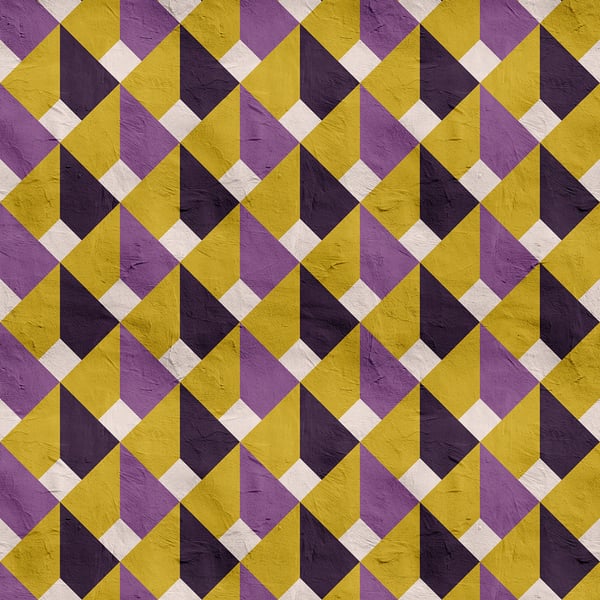 Galerie Wallpaper Product code: WH45217M_3 - Welcome Home Murals Wallpaper Collection - Cream, Yellow, Lilac Colours -  