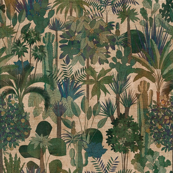 Galerie Wallpaper Product code: WH45230M_3 - Welcome Home Murals Wallpaper Collection - Beige, Blue, Green Colours -  