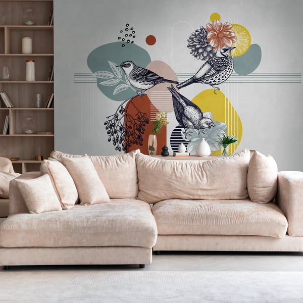 Galerie Wallpaper Product code: WH45275M_2 - Welcome Home Murals Wallpaper Collection - Multi-coloured Colours -  