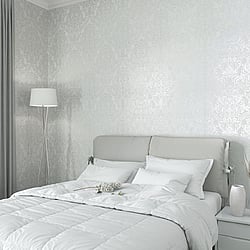 Galerie Wallcoverings Product Code: 32601 - City Glam Wallpaper Collection Galerie Wallcoverings Product Code 32601 - City Glam Wallpaper Collection - White Colours - Floral Damask Design