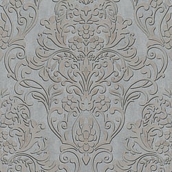 Galerie Wallcoverings Product Code: 32605 - City Glam Wallpaper Collection Galerie Wallcoverings Product Code 32605 - City Glam Wallpaper Collection - Grey Gold Colours - Floral Damask Design