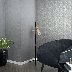 Galerie Wallcoverings Product Code: 32609 - City Glam Wallpaper Collection Galerie Wallcoverings Product Code 32609 - City Glam Wallpaper Collection - Rose Gold Grey Colours - Hex Geometric Design