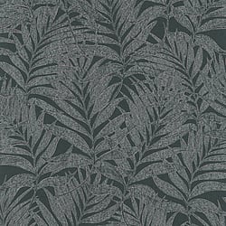 Galerie Wallcoverings Product Code: 34008 - Hotel Wallpaper Collection Galerie Wallcoverings Product Code 34008 - Hotel Wallpaper Collection - Black, Silver, Pink Colours - Botanical leaves design Design