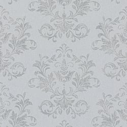 Galerie Wallcoverings Product Code: 34014 - Hotel Wallpaper Collection Galerie Wallcoverings Product Code 34014 - Hotel Wallpaper Collection - Grey, Silver Colours - A textured damask Design