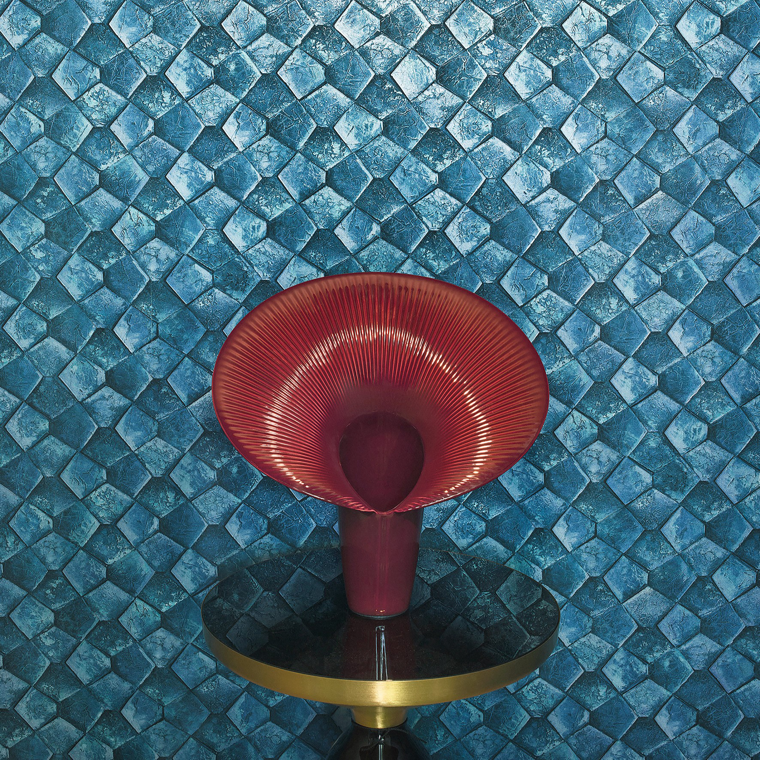 Galerie Wallcoverings Product Code: 34910 - Eclectic Wallpaper Collection Galerie Wallcoverings Product Code 34910 - Eclectic Wallpaper Collection - Blue Colours - Graphic Design