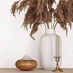 Galerie Wallcoverings Product Code 35537 - Odyssey Wallpaper Collection - White Colours - Graphic Design