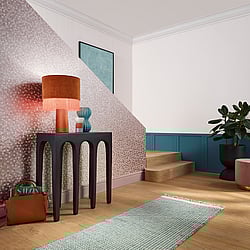 Galerie Wallcoverings Product Code 35817 - Fashion Icon Wallpaper Collection - Rose Colours - Tile optics Design