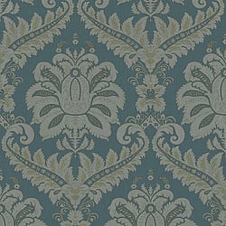 Galerie Wallcoverings Product Code 35925 - Ornamenta Wallpaper Collection - Green Gold Colours -  