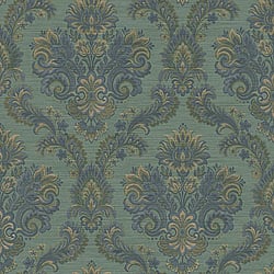 Galerie Wallcoverings Product Code 35945 - Ornamenta Wallpaper Collection - Green Blue Colours -  