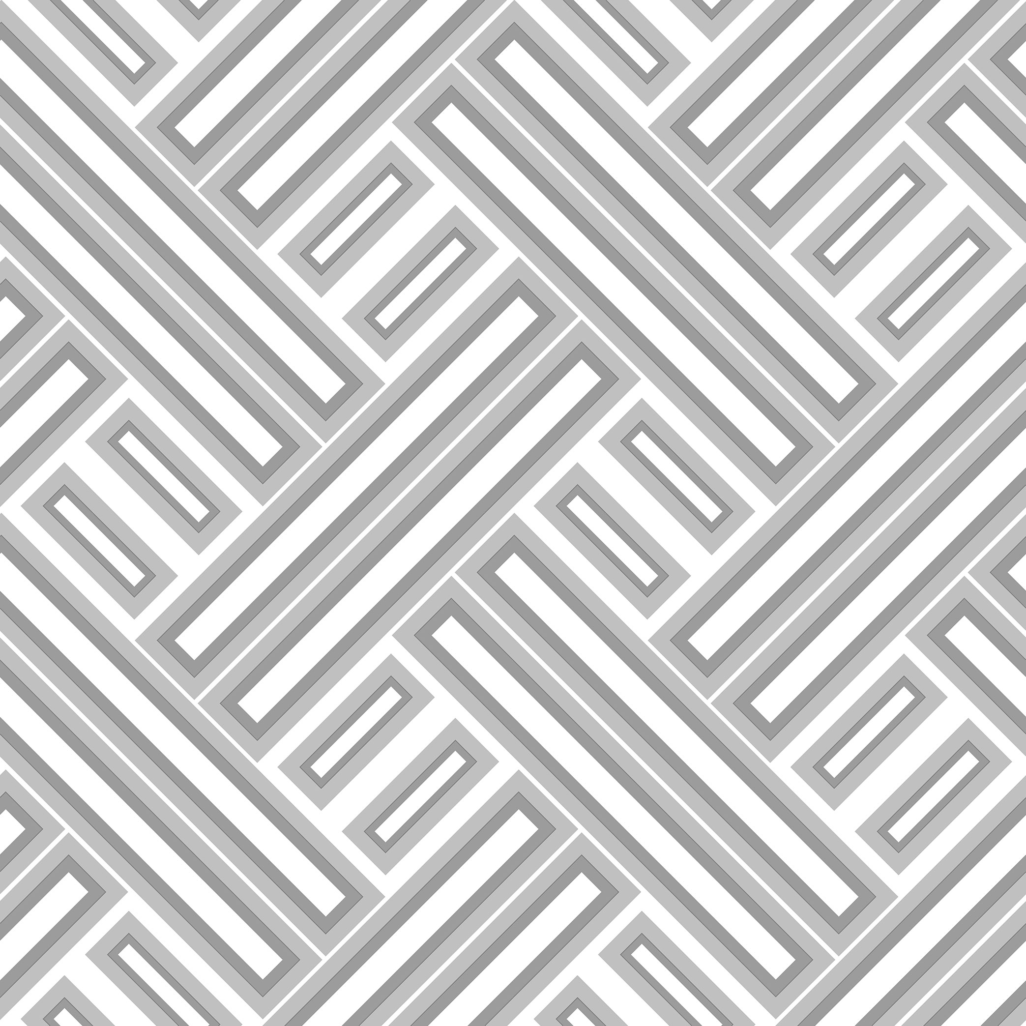 Galerie Wallcoverings Product Code: GX37608 - Geometrix Wallpaper Collection Galerie Wallcoverings Product Code GX37608 - Geometrix Wallpaper Collection - Silver Grey Colours - Geo Rectangular Design