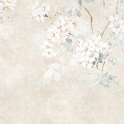 Galerie Wallcoverings Product Code WH45282M - Welcome Home Murals Wallpaper Collection - Beige, Cream, Grey Colours - Delicate Bloom Haze Design