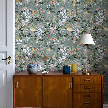 Galerie Wallcoverings Product Code 22008 - Fagring Wallpaper Collection - Blue/grey Colours -  
