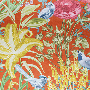 Galerie Wallcoverings Product Code 26732 - Tropical Wallpaper Collection - Red Apple Colours -  