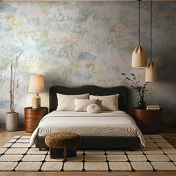 Galerie Wallcoverings Product Code 36650 - Craft Wallpaper Collection - Green, Blue Colours -  