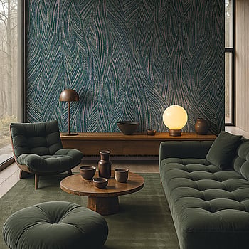 Galerie Wallcoverings Product Code 36654 - Craft Wallpaper Collection - Blue Colours -  