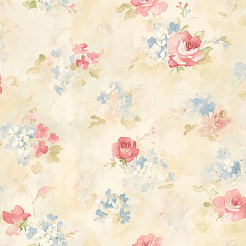 Galerie Wallcoverings Product Code AB42418 - Abby Rose 4 Wallpaper Collection - Pink Blue Cream Colours -  