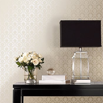 Galerie Wallcoverings Product Code CI38249 - Classic Silks 4 Wallpaper Collection - Ivory, Pearl Colours -  