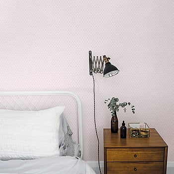 Galerie Wallcoverings Product Code G56657 - Small Prints Wallpaper Collection - Pink Cream Colours -  