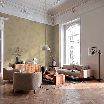 Galerie Wallcoverings Product Code HV41075 - Havana 2 Wallpaper Collection - Brown, Yellow, Metallic Colours -  