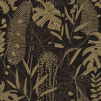 Galerie Wallcoverings Product Code HV41092 - Havana 2 Wallpaper Collection - Metallic, Black Colours -  