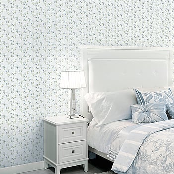 Galerie Wallcoverings Product Code PF38175 - Pretty Prints Wallpaper Collection - Blue, Green Colours -  